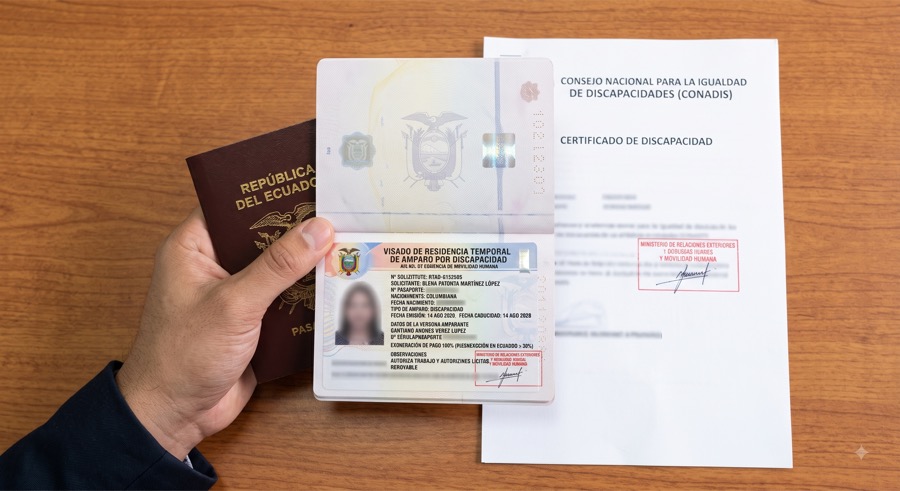 Visa de Amparo por Discapacidad - caso de éxito Visas y Visas